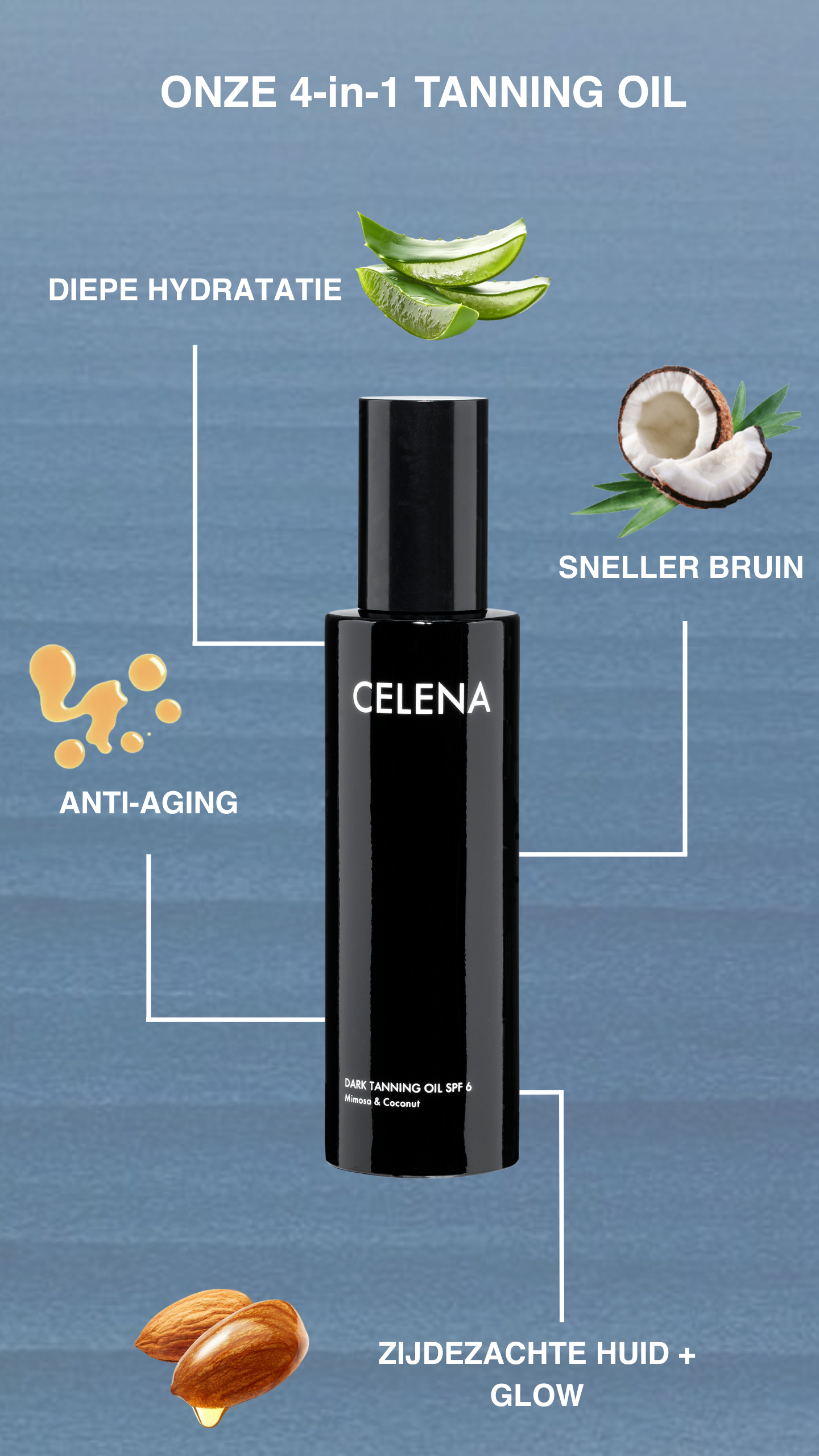 CELENA Leg Glow Oil SPF 6